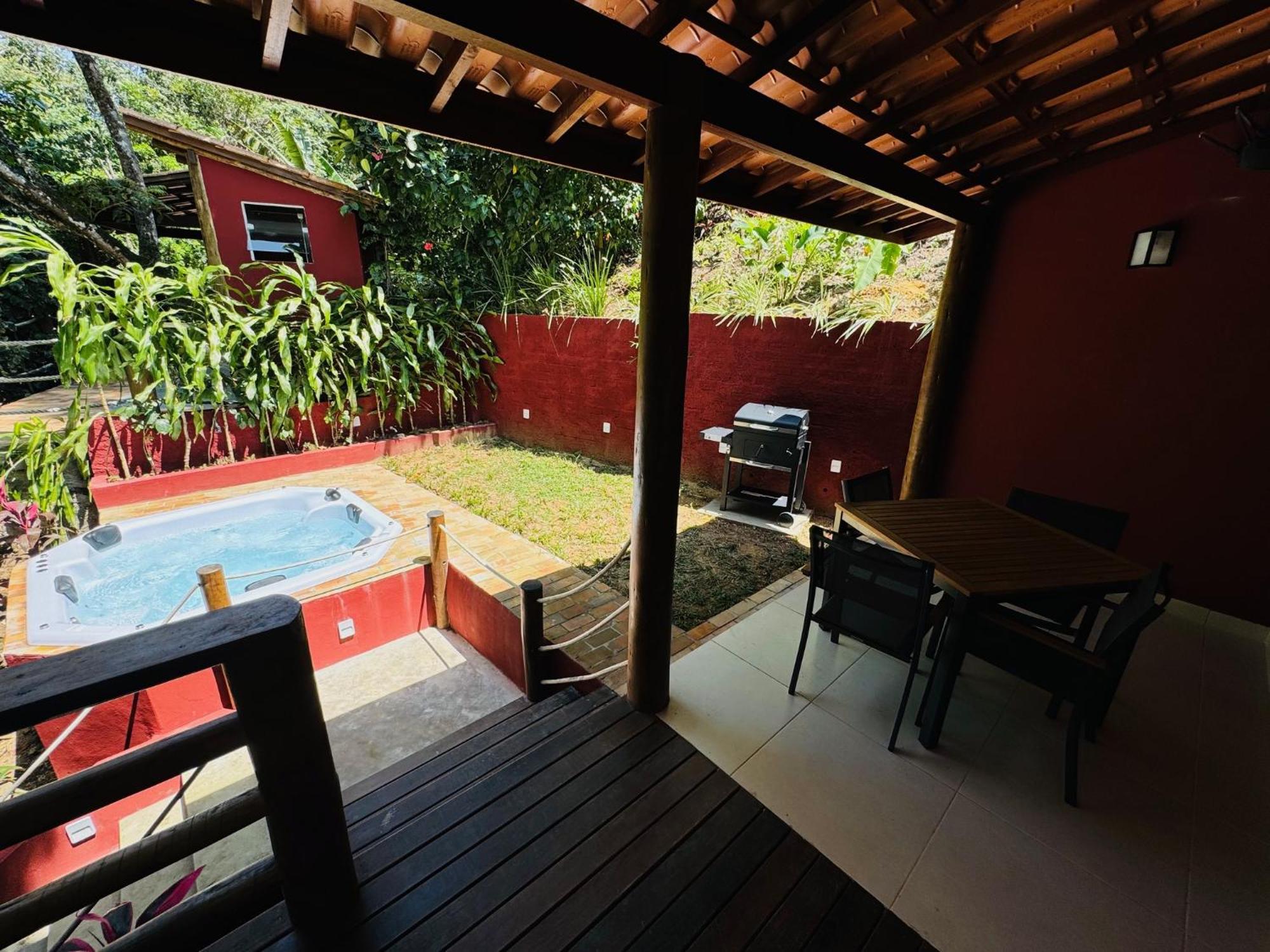 Jardim Botanico Casa Rossa Bungalows & Apartments Morro de São Paulo Exterior foto